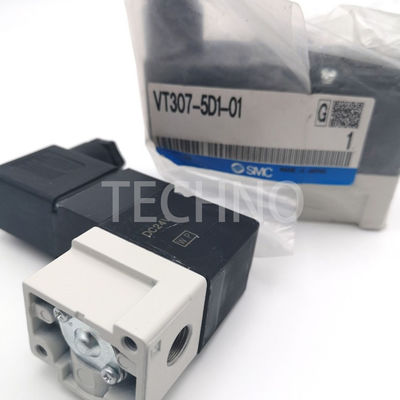 VT307V-5G1-02 SMC صمامات الكهربائية الصمامات الكهرومغناطيسية SS316 شهادة CE