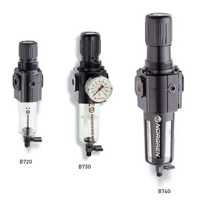 Excelon B74G سلسلة المرشح / المنظم، 3/4 "موانئ PTF، تخفيف، 40um