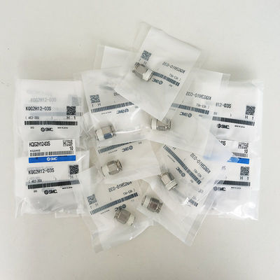 SMC KQG2H12-03S SS316 العناصر الهوائية OEM 12mm،0~1Mpa