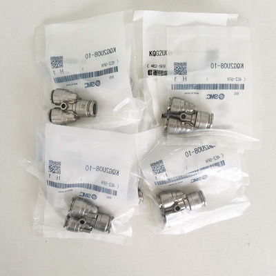 SMC KQG2U08-10 10mm Air Hose Fittings ODM Air Couplings Fittings وحدة التوصيل الهوائي
