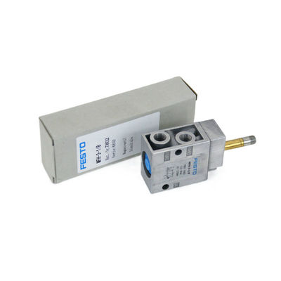 فيستو MFH-3-1/8 7802 الصمام الكهربائي الكهربائي AC220V إعادة ضبط الربيع الميكانيكي