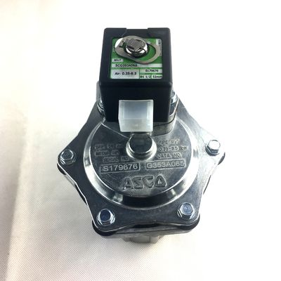 Ø1 1/2 ضغط تثبيت ASCO الحاجز النبض الصمامات النفاثة SCG353A065 مرحلة مزدوجة الطيار المتكامل Ø1 1/2 فتحة الحجم 52
