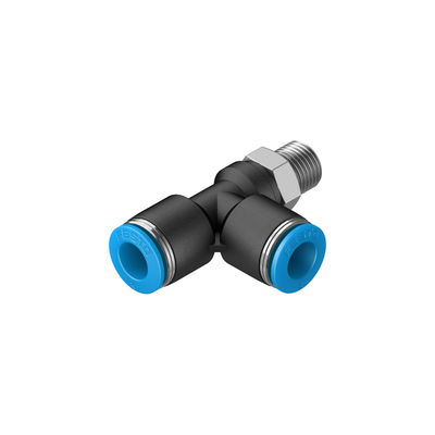Festo QSTL-1/8-8 التوصيلات الهيدروليكية الهوائية QSTL سلسلة T التوصيلات R 1/8 الذكور إلى 8 مم