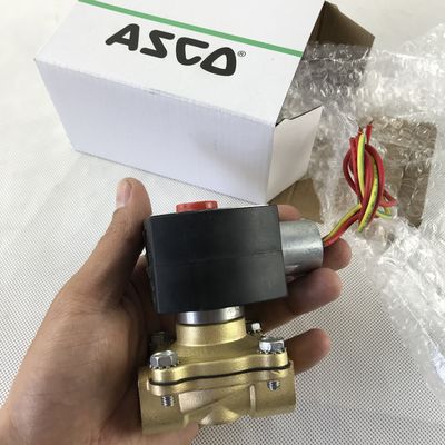 ASCO EF8210G003 120/60AC النحاس ثنائي الاتجاه 3/4 في الصمام الكهربائي مغلق عادة الخدمة العامة