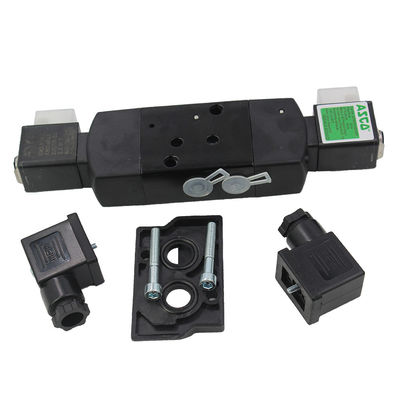صمام ASCO Solenoid 551 SCG551A002MS وصلة لوحة الملف المزدوج