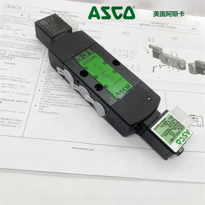 SCG531C018MS ASCO 531 سلسلة الصمام الكهربائي المزدوج