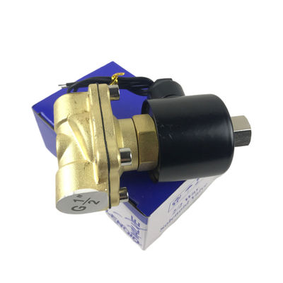 2W160-15 1/2 بوصة الماء الصمام الكهربائي الكهربائي النحاس مغلقة عادة