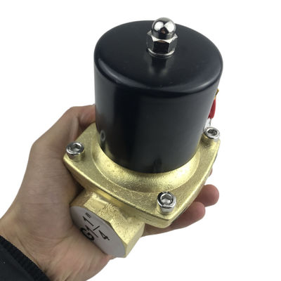 عادة مفتوحة 2W350-35 1 1/4 بوصة صافي النحاس صمام الكهربائي الصمام المياه الهواء NO