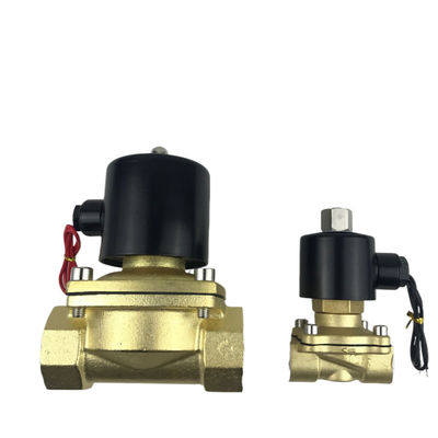 N/O 2W400-40 2 طريق 1-1/2 " الغاز المياه الروائية الكهربائية الصمام الكهربائي المياه الهواء مفتوح عادة