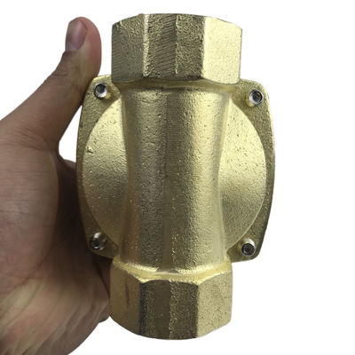 N/O 2W400-40 2 طريق 1-1/2 " الغاز المياه الروائية الكهربائية الصمام الكهربائي المياه الهواء مفتوح عادة