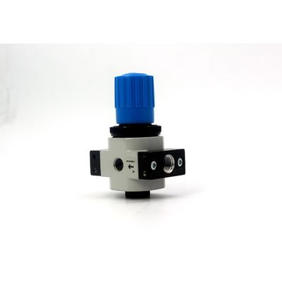 فيستو LR-1/8-D-7-MINI 162582 LR-1/8-D-7-MINI-MPA 8002288 صمام تنظيم الضغط من سبيكة الزنك مع مقياس ضغط 0.5-7 بار