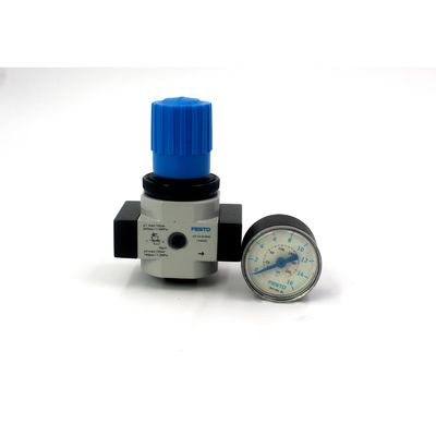 FESTO سبيكة الزنك LR-3/8-D-7-O-MINI 162600 صمام تنظيم الضغط 0.5-7bar بدون مقياس ضغط