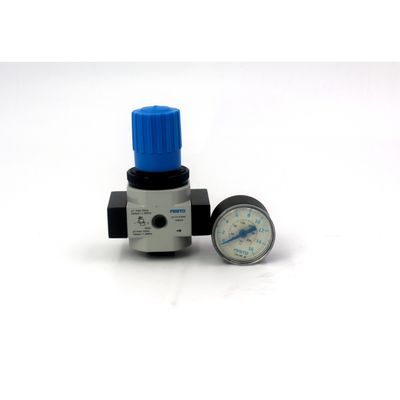 FESTO سبيكة الزنك LR-3/8-D-7-O-MINI 162600 صمام تنظيم الضغط 0.5-7bar بدون مقياس ضغط