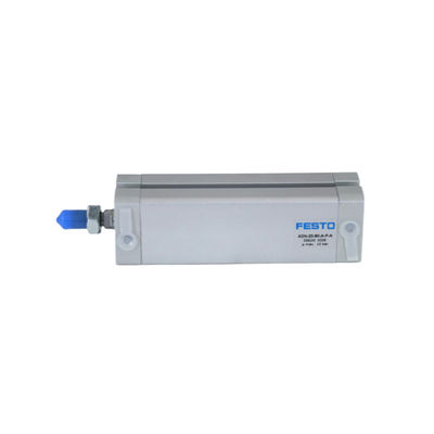 ADN-16-10-A-P-A أسطوانة البستون النيوماتيكية 10mm ضربة 16mm قطر عصا البستون 0.12 MPa - 1 MPa ضغط تشغيل