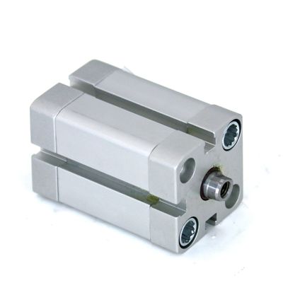 ADN-16-15-A-P-A 536221 ضيقة مزدوجة التأثير الهوائية سلندر ضربة 15mm ألومنيوم عصا البستون الوزن ذكر خيط