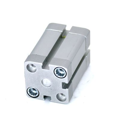 ADN-16-15-A-P-A 536221 ضيقة مزدوجة التأثير الهوائية سلندر ضربة 15mm ألومنيوم عصا البستون الوزن ذكر خيط