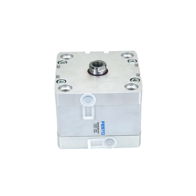 ADN-80-20-A-P-A 536355 FESTO سلك أسطوانة الهواء المدمجة 20mm قطر البستون 80mm خيط عصا البستون M16x1.5