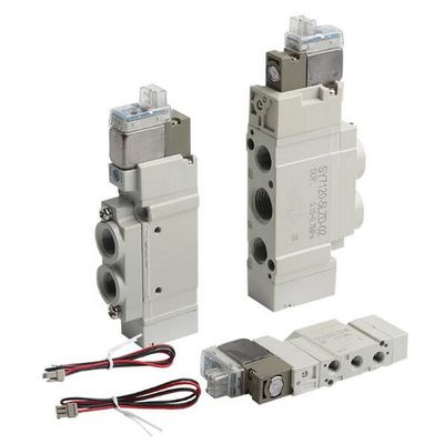 SMC SY7120-5LZD-C6 الصمام الكهربائي 2 موقف واحد لمسة واحدة الحجم المرفق ø6 DC24V