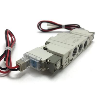 عازل الغبار 5 منفذات SMC صمام الكهربائي للطعام والمشروبات التطبيقات