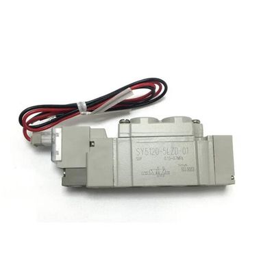 عازل الغبار 5 منفذات SMC صمام الكهربائي للطعام والمشروبات التطبيقات