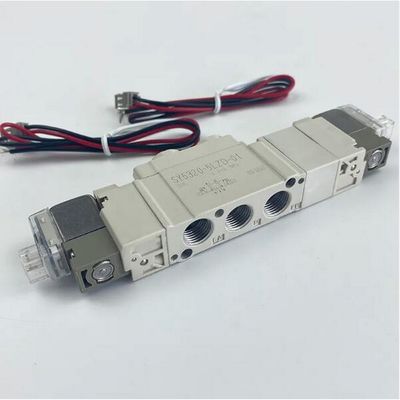 SMC SY5320-6LZD-C8 DC12V الصمام الكهربائي ذو اللمسة الواحدة 3 موقف مغلق وسط منفذ الحجم ø8