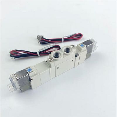 SMC SY5320-6LZD-C8 DC12V الصمام الكهربائي ذو اللمسة الواحدة 3 موقف مغلق وسط منفذ الحجم ø8