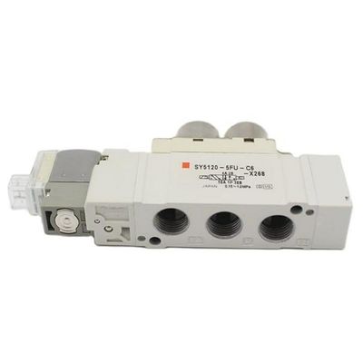 SY5320-5LZD-01 SMC الصمام الكهربائي 3 موقف مركز مغلق DC24V حجم منفذ 1/8