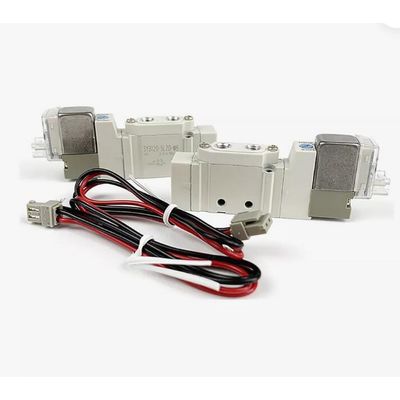 SMC SY5220-6LZD-C6 الصمام الكهربائي ذو اللمسة الواحدة حجم منفذ الوصول ø6 DC12V 2 موقع مزدوج