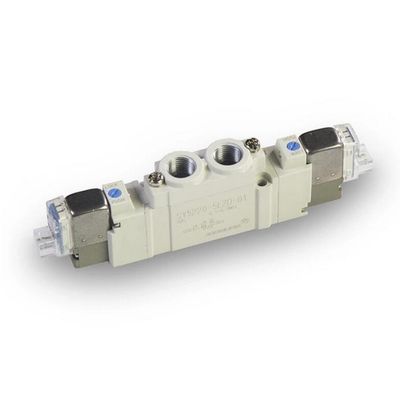 SMC SY5120-6LZD-C8 2 موقف واحد لمسة واحدة التركيب Ø8 الصمام الكهربائي الرئوي DC12V