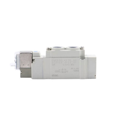 حجم الميناء Ø6 SY3420-6LZD-C6 SMC صمام المولينويد الرئوي3 مركز العادم DC12V