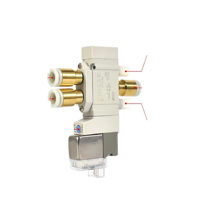 SY3420-6LZD-M5 SMC الصمام الكهربائي M5 X 0.8 3 مركز العادم DC12V