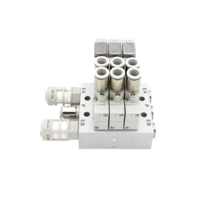SY3320-6LZD-C8 SMC الصمام الكهربائي 3 موقف مركز مغلق DC12V حجم منفذ Ø8