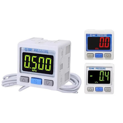 ZSE30A-01-P SMC مفتاح الضغط الرقمي ضغط الفراغ R1/8 شاشة ملونة PNP مفتوحة المجمع 1 خروج