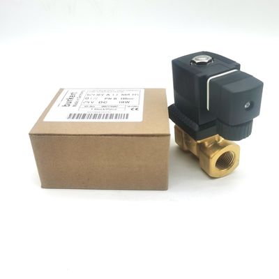 بوركرت 00221654 6213 النوع G1/2 2/2 مغلق بشكل طبيعي 1.3 فتحة تدفق ، EPDM مغلقة -30 ~ + 90 ° C جسم صمام النحاس DC24V 8W 0-10bar
