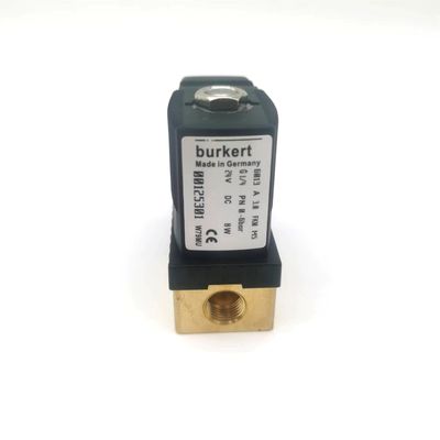 صمام المياه 00126195 Burkert 6014 D مفتوح بشكل طبيعي G1/8 1.5 فتحة التدفق