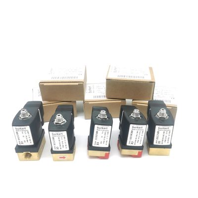 بوركرت 00125341 6014C صمام الكهربائي المغلق بشكل طبيعي G1/8 2.5 فتحة التدفق DC24V AC24V AC220V