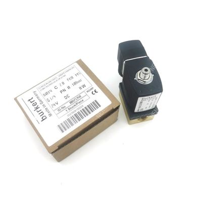00125357 الصمام الكهربائي BURKERT 6014 D مفتوح بشكل طبيعي G1/4 2.0 فتحة التدفق DC24V 8W