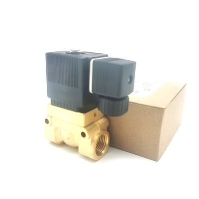 00126201 6014 D عادة ما يكون صمام بركرت الكهرومغناطيسي مفتوح G1/8 2.0 فتحة التدفق AC220V 8W جسم صمام النحاس 32 * 32 0 ~ 10bar