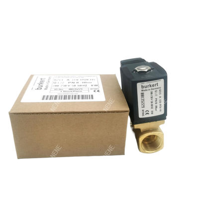 بوركرت 00126208 صمام الكهربائي 6014 D مفتوح بشكل طبيعي G1/4 2.5 فتحة التدفق AC220V 0 ~ 6bar