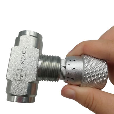 صمام التحكم الهيدروليكي الدائم STB-G3/8 45 إلى 2000 Ssu 6 إلى 420 CSt