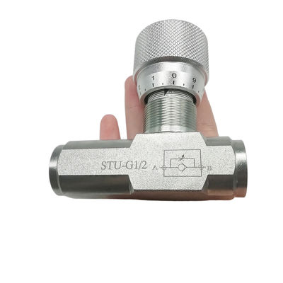 10-500 مم2 ⁄ S صمام التحكم في الضغط السائل اللزج STU-G1/2