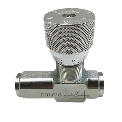 10-500 مم2 ⁄ S صمام التحكم في الضغط السائل اللزج STU-G1/2