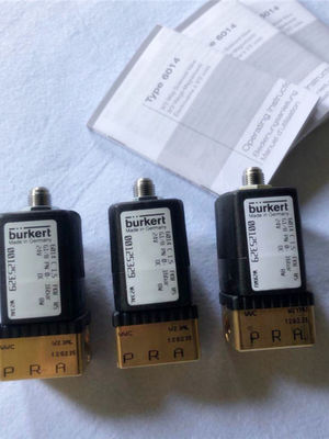 الصمام الذي يعمل على الصمام الكهربائي 24 فولت DC 00125329 G1/8 6014