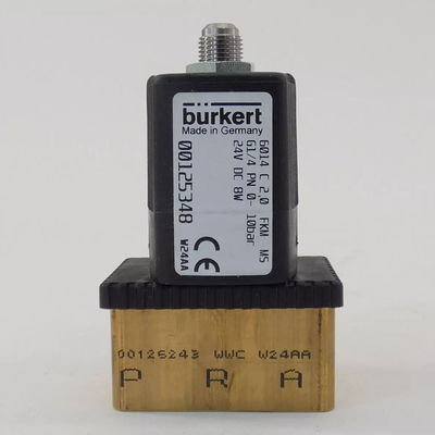 أنظمة تحكم السوائل Burkert - 125348 - صمام سولينويد، 6014 00125348