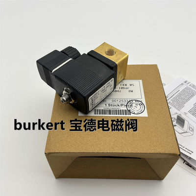 بوركرت 6014 الصمام الكهربائي 00125334 C2.0 FKM G1/8 0-10bar 24V 50HZ نوع اللوحة