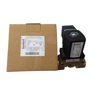 صمام بوركرت 00308504 G3/4 2/2 مغلق بشكل طبيعي 20 فتحة تدفق AC24V 8W 1-40bar 5404 النوع