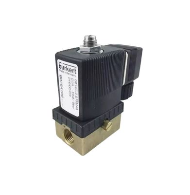 صمام بيركرت الكهربائي 00308508 FKM الختم G1 2/2 مغلقة بشكل طبيعي 25 فتحة تدفق AC220V 8W 1-40bar