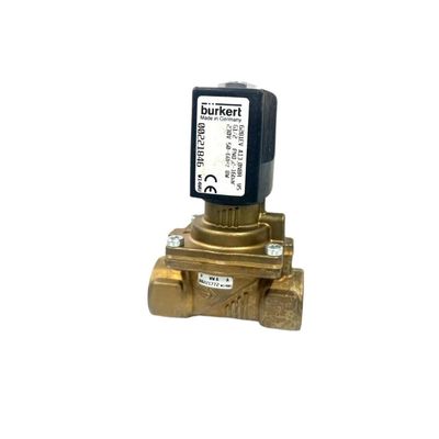 الصمام المغناطيسي الإلكتروني BURKERT 00309022 FKM الختم G1/2 2/2 مفتوح بشكل طبيعي 12 فتحة تدفق DC24V 8W 1-32bar