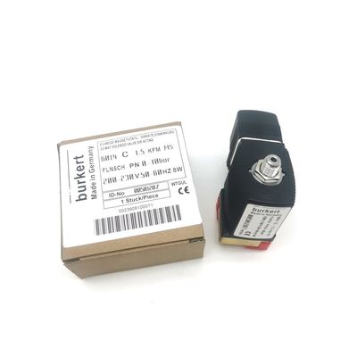 00134245 الصمام الكهربائي البركرت النحاس 6013 النوع 2/2 مغلق بشكل طبيعي FKM الختم 24VDC 8W 0 ~ 25bar