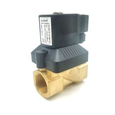 صمام بركرت الكهربائي FKM Seal 00126091 24VDC 8W 0 ~ 6bar 6013 نوع التصرف المباشر G1/8 بوصة 2/2 مغلقة عادة 3.0 فتحة التدفق